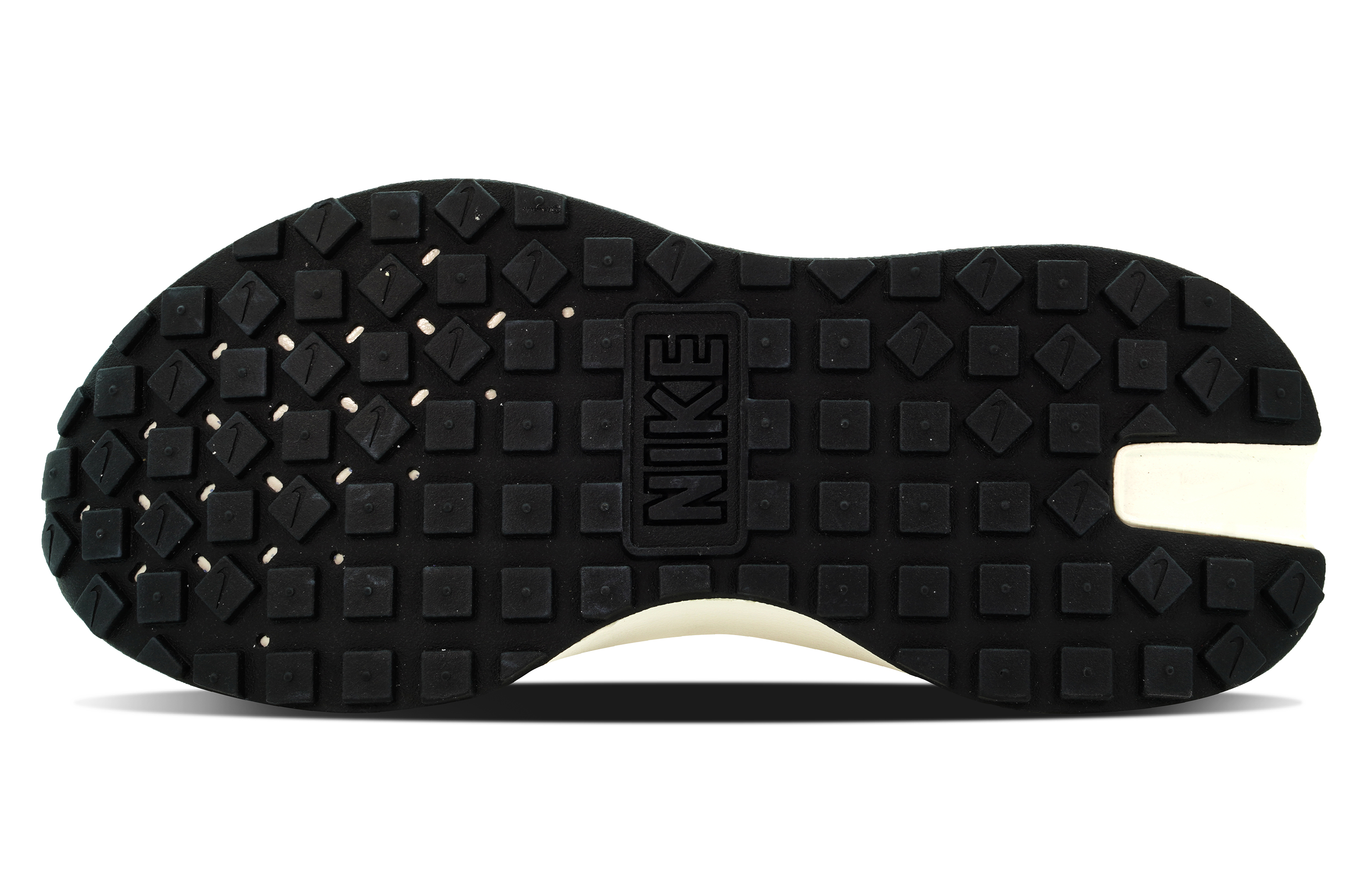 Кроссовки унисекс Nike Phoenix Waffle Low-Top черный, бежевый, серый, 42 EU