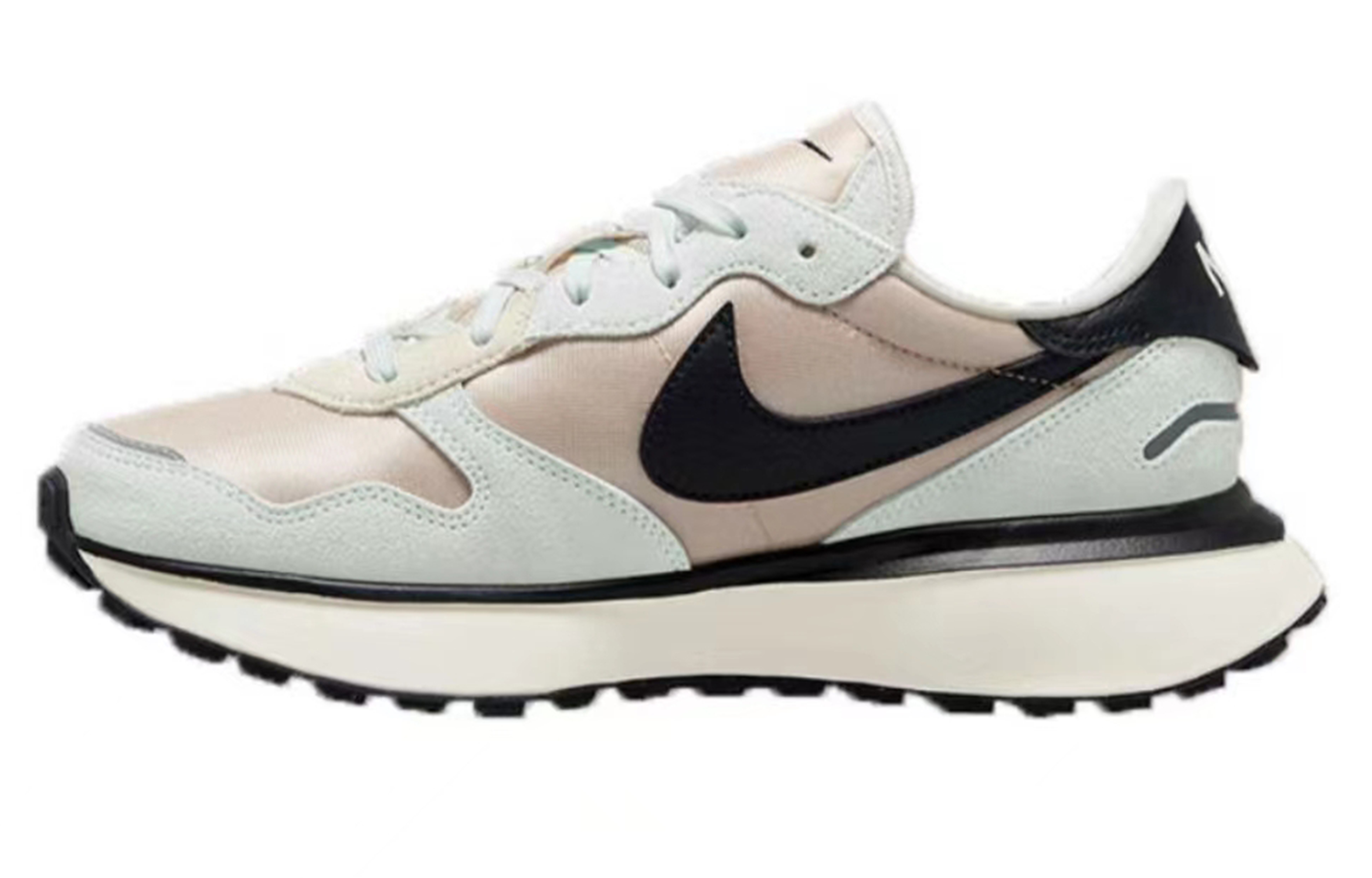 Кроссовки унисекс Nike Phoenix Waffle Low-Top черный, бежевый, серый, 42 EU