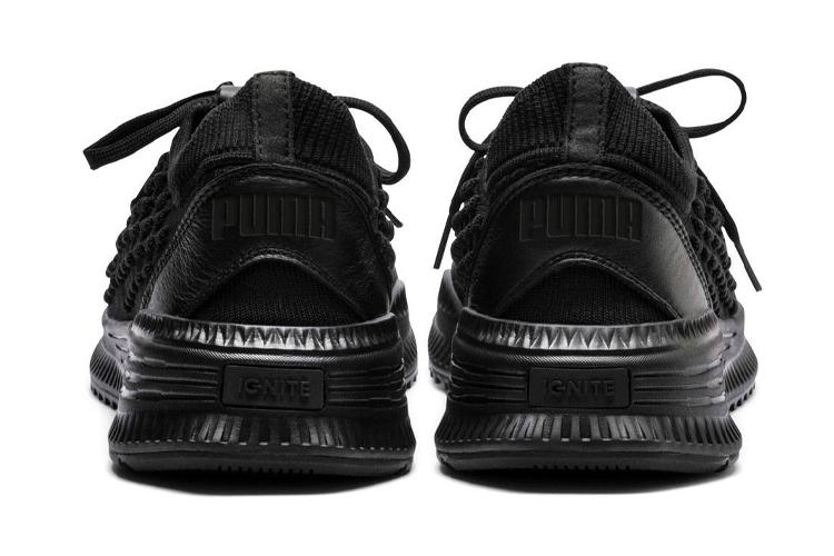 Кроссовки унисекс PUMA Avid Fusefit Low Top черные, 37 EU