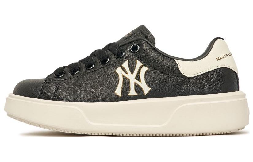 Кеды унисекс MLB Chunky Classic Yankees черные и белые