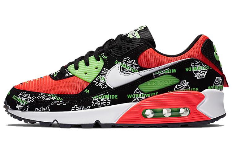Кроссовки женские Nike Air Max 90 SE Worldwide черные, 41 EU