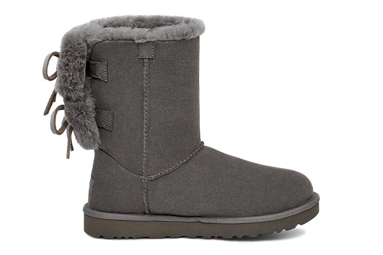 Снежные сапоги женские UGG Classic Double Bow Short, 36 EU