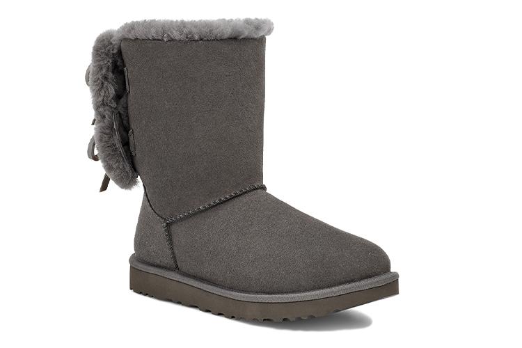 Снежные сапоги женские UGG Classic Double Bow Short, 36 EU