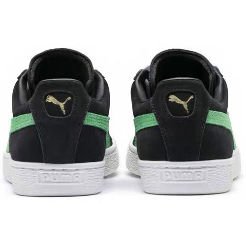 Кроссовки унисекс PUMA X Xlarge 50 Suede Low черные, зеленые