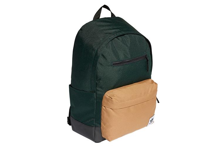 Рюкзак унисекс Adidas Originals FM1277 зелёно-коричневый, NS EU