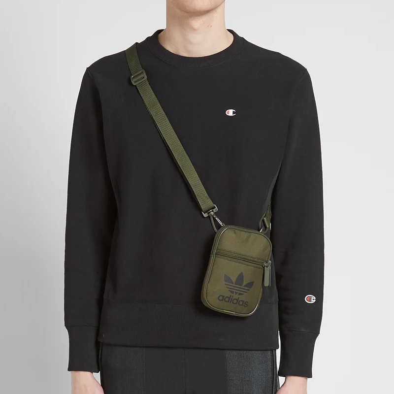 Сумка унисекс Adidas Originals DV2407 оливковая, Mini EU