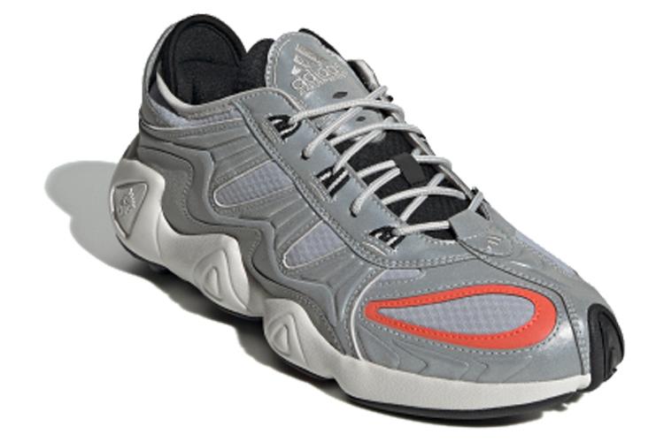 Кроссовки мужские Adidas FYW S-97 серебристо-металлические Solar Red, 40 2/3 EU