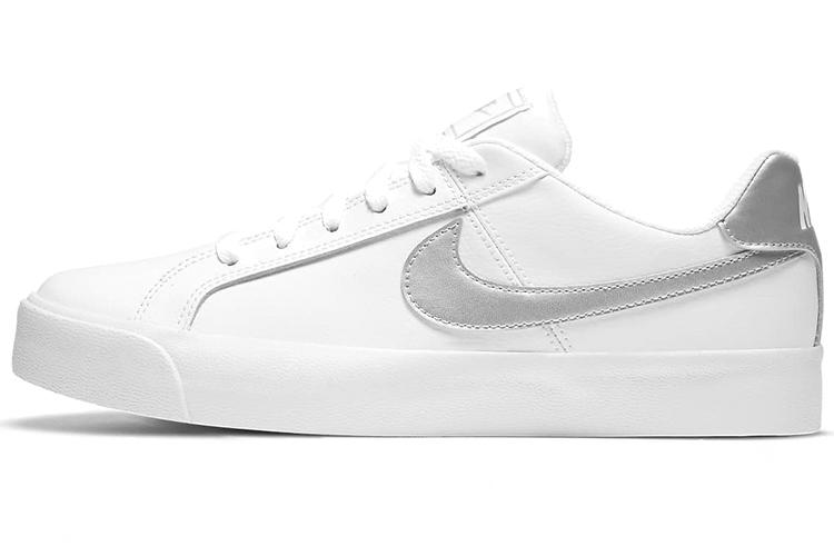 White Metallic Silver