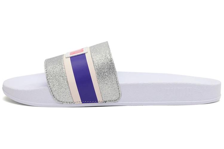 Шлепанцы женские PUMA Leadcat Ftr glittered white