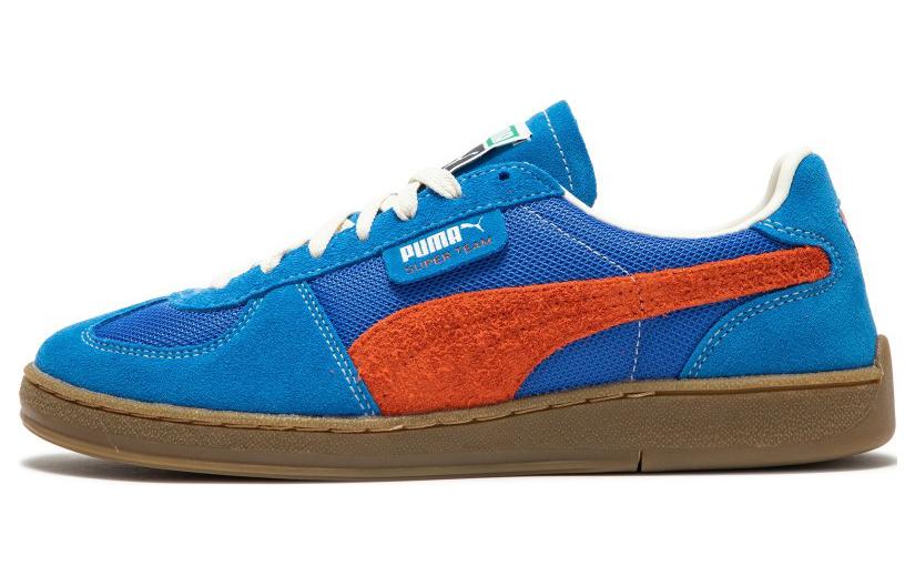 Кроссовки унисекс PUMA Super Team Handy blue orange, 42 EU