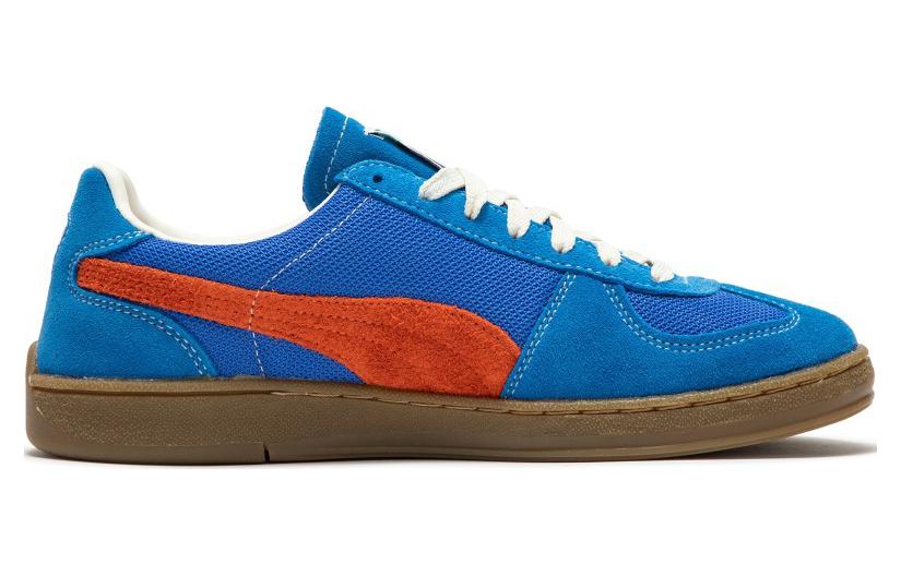 Кроссовки унисекс PUMA Super Team Handy blue orange, 42 EU