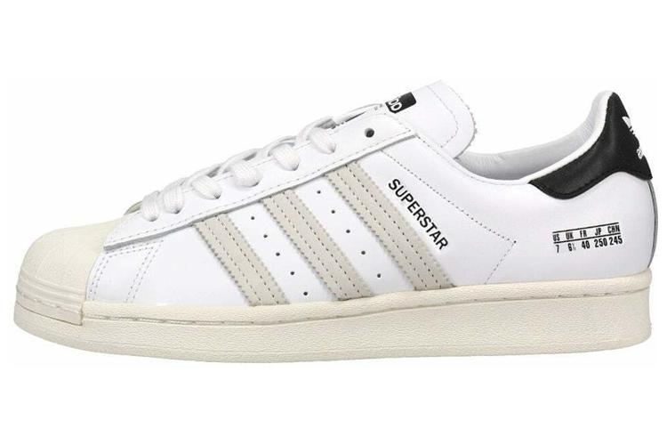 Кроссовки унисекс Adidas Superstar белые, 36 2/3 EU