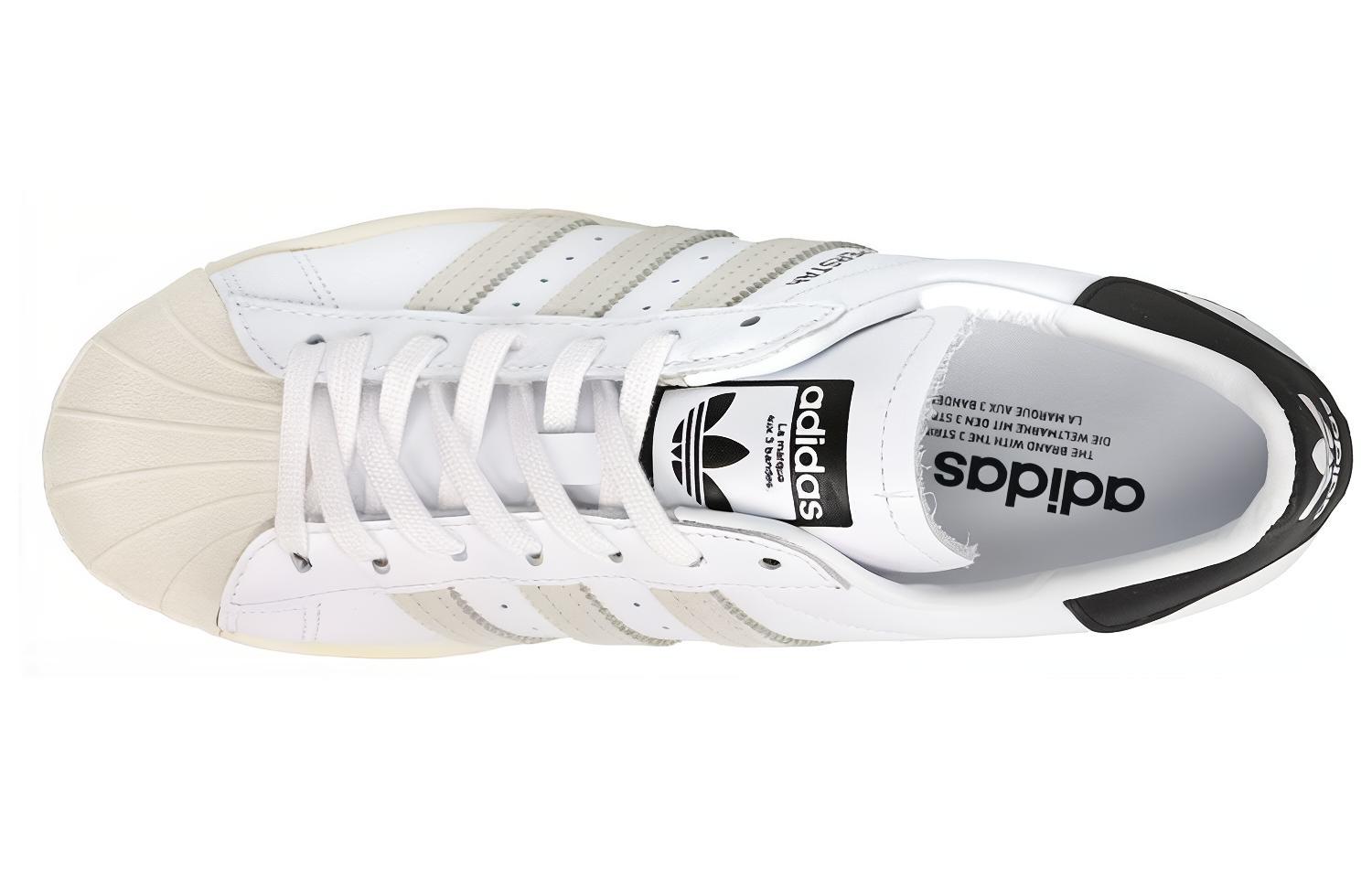 Кроссовки унисекс Adidas Superstar белые, 36 2/3 EU