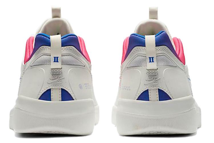 Кроссовки мужские Nike Nyjah Free 2 Summit White Pink Blast Racer Blue, 38.5 EU