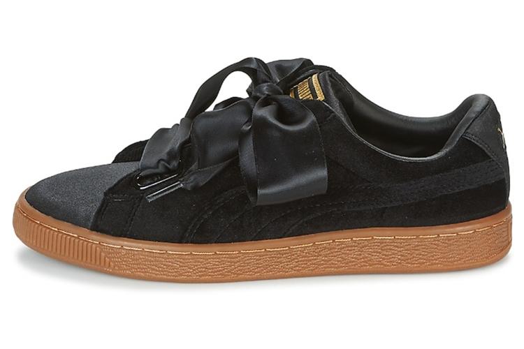 Кеды женские PUMA Basket Heart Vs черные, 37 EU