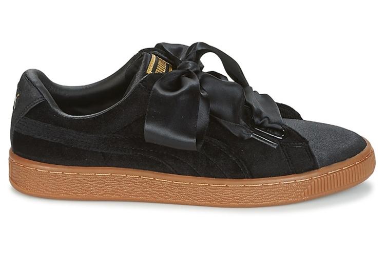 Кеды женские PUMA Basket Heart Vs черные, 37 EU