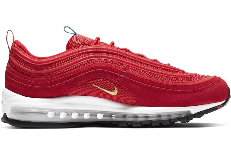 Кроссовки унисекс Nike Air Max 97 Olympic Rings Pack красные, 42.5 EU