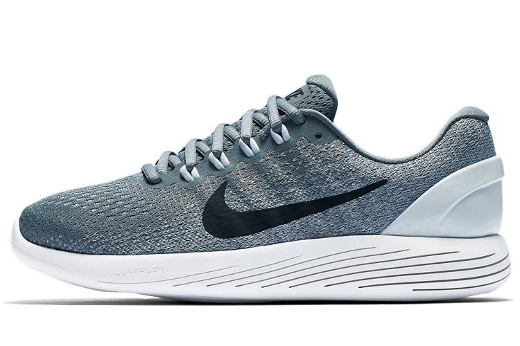 Кроссовки женские Nike Lunarglide 9, cool grey black pure platinum