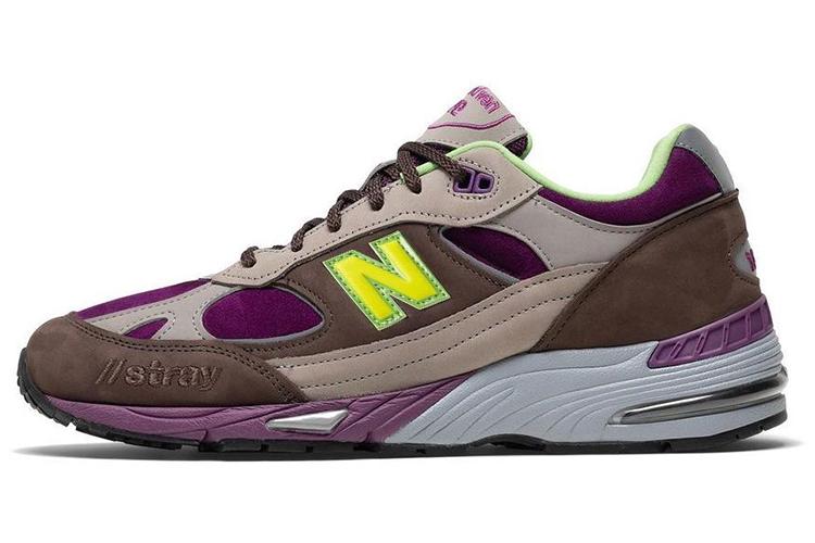 Кроссовки мужские New Balance 991 Stray Rats коричневые, 43 EU