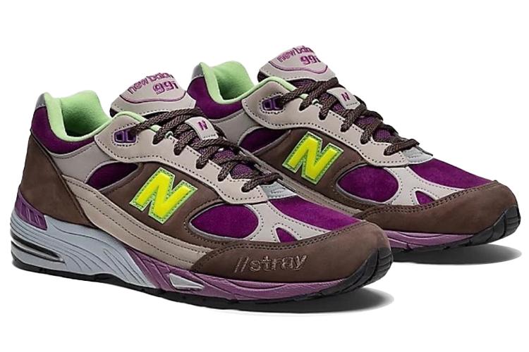 Кроссовки мужские New Balance 991 Stray Rats коричневые, 43 EU