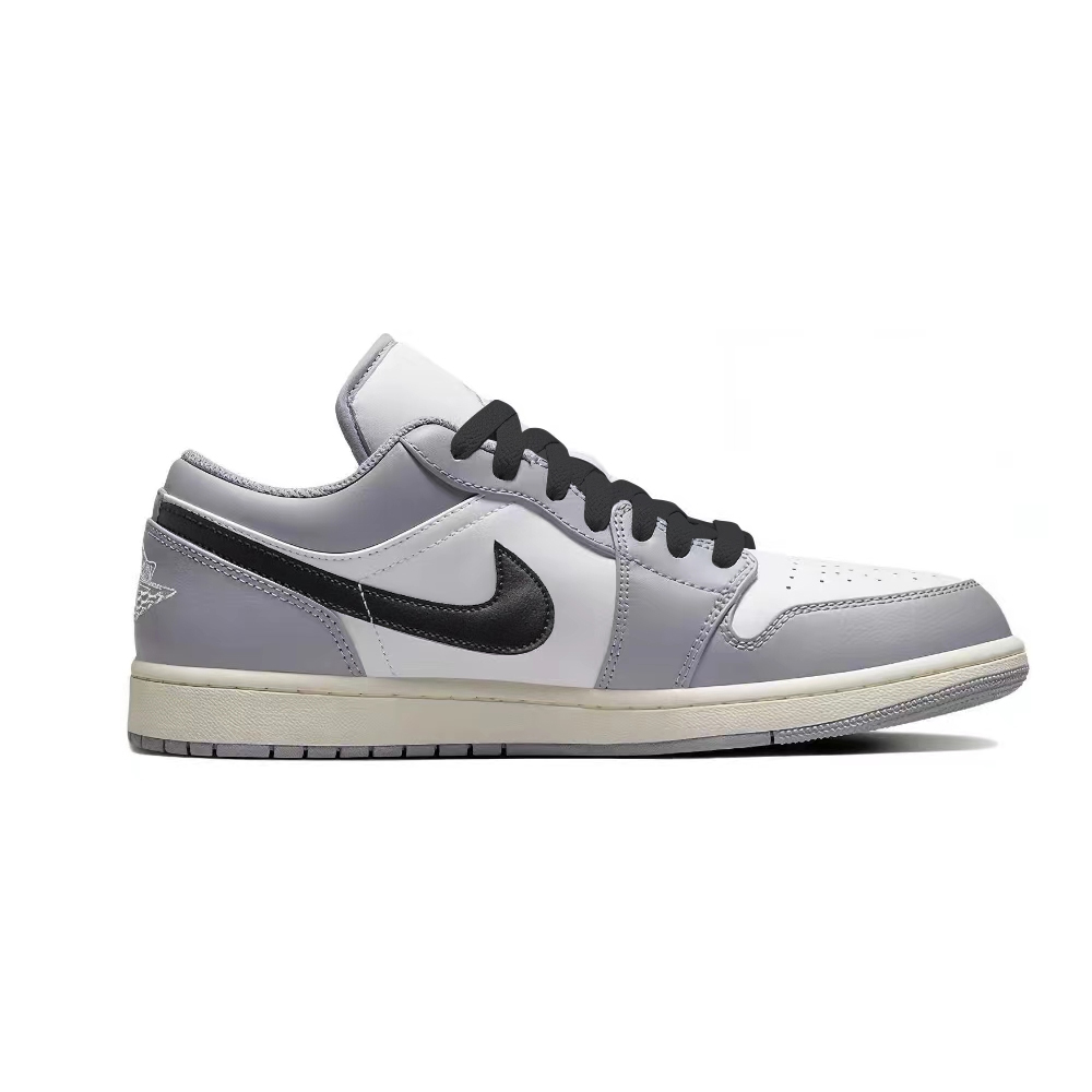 Кроссовки мужские Jordan Air Jordan 1 Low серые, 43 EU