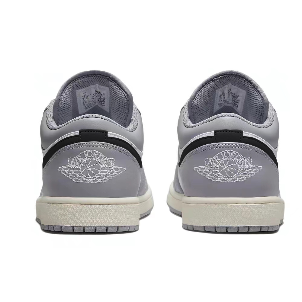 Кроссовки мужские Jordan Air Jordan 1 Low серые, 43 EU