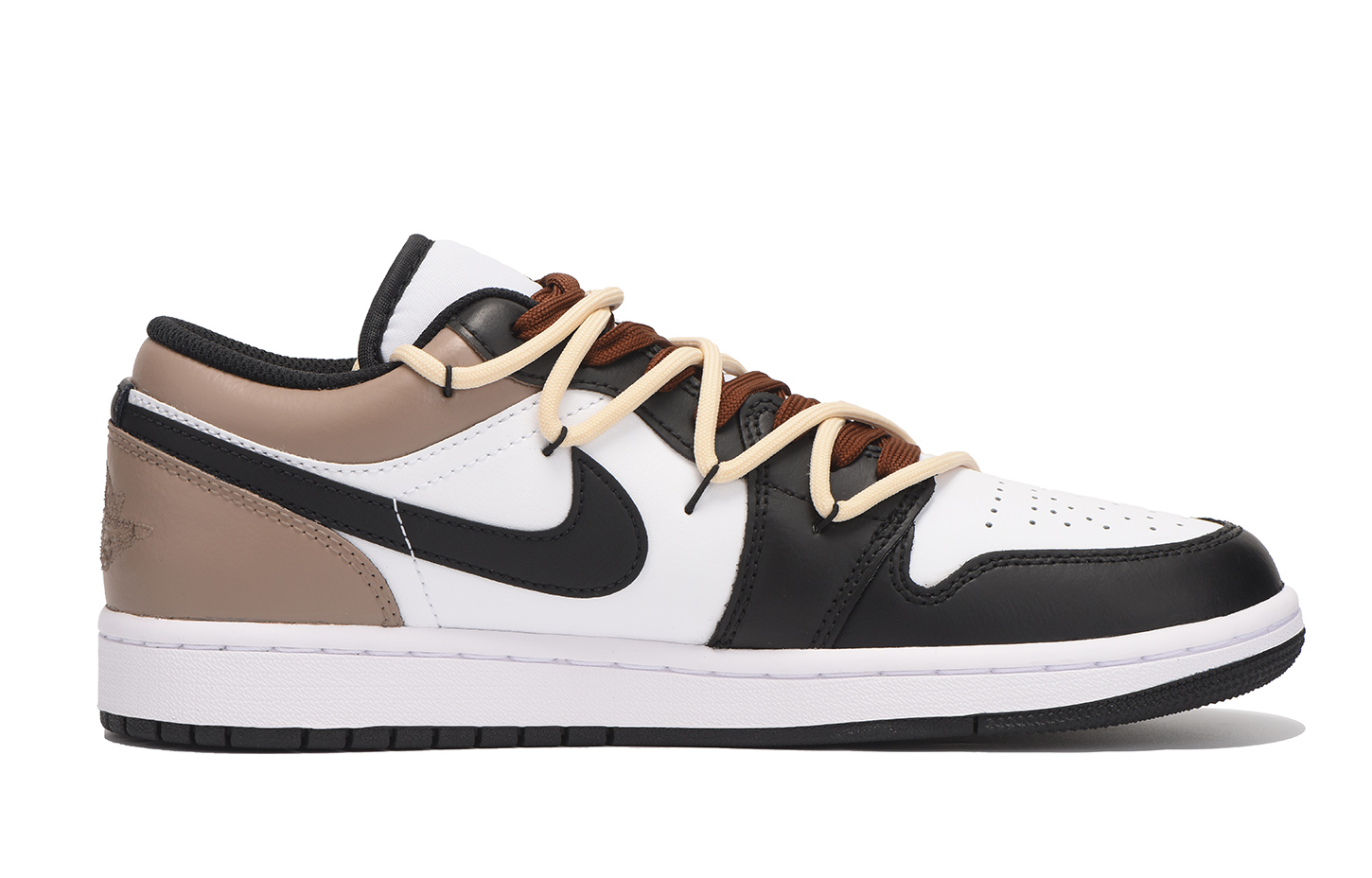 Кроссовки мужские Jordan Air Jordan 1 Low черные, 44.5 EU