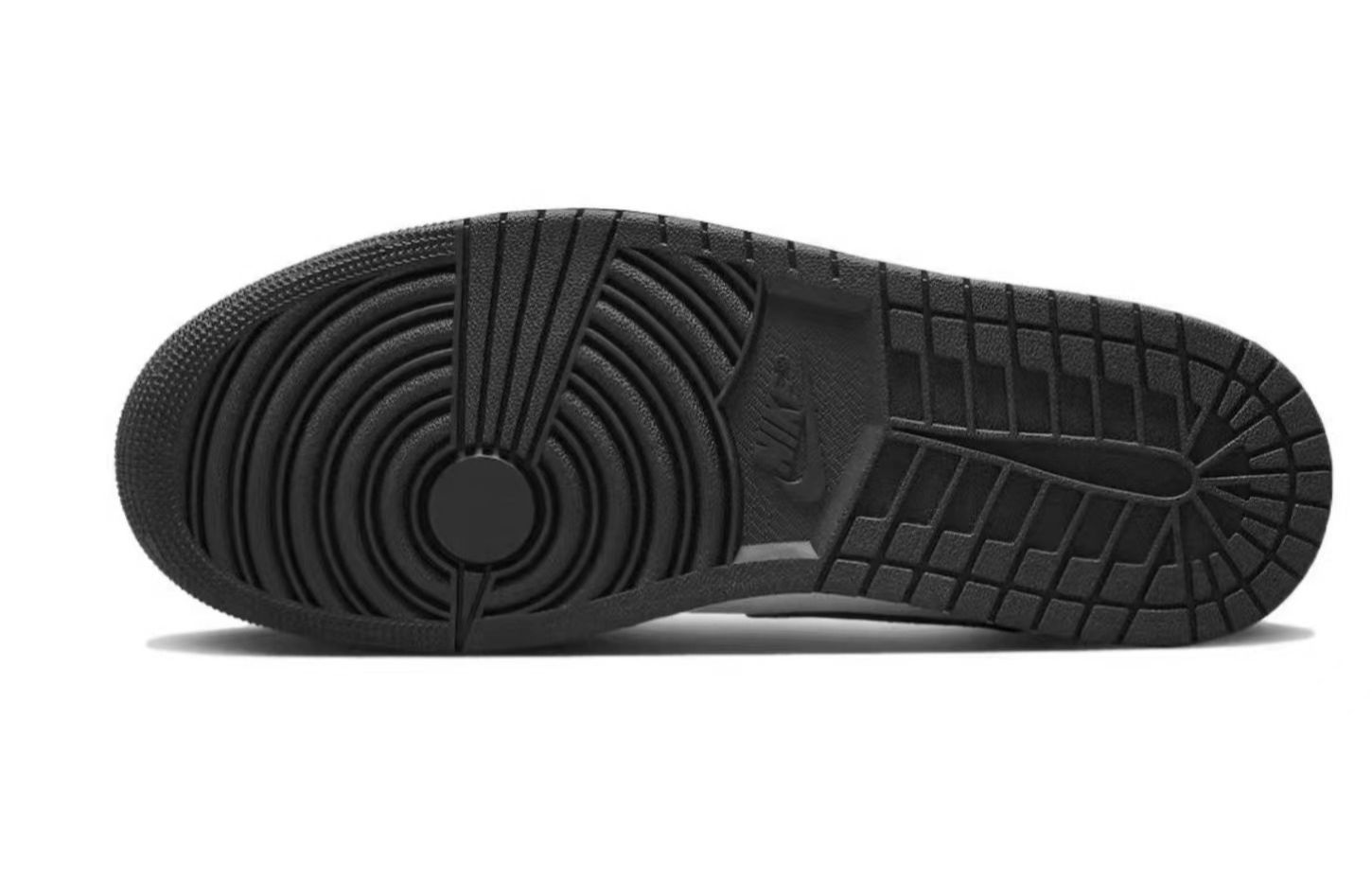 Кроссовки мужские Jordan Air Jordan 1 Low черные, 44.5 EU