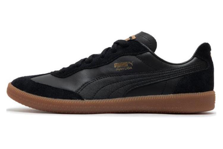 Кроссовки унисекс PUMA Liga OG Low Top черные, 38 EU