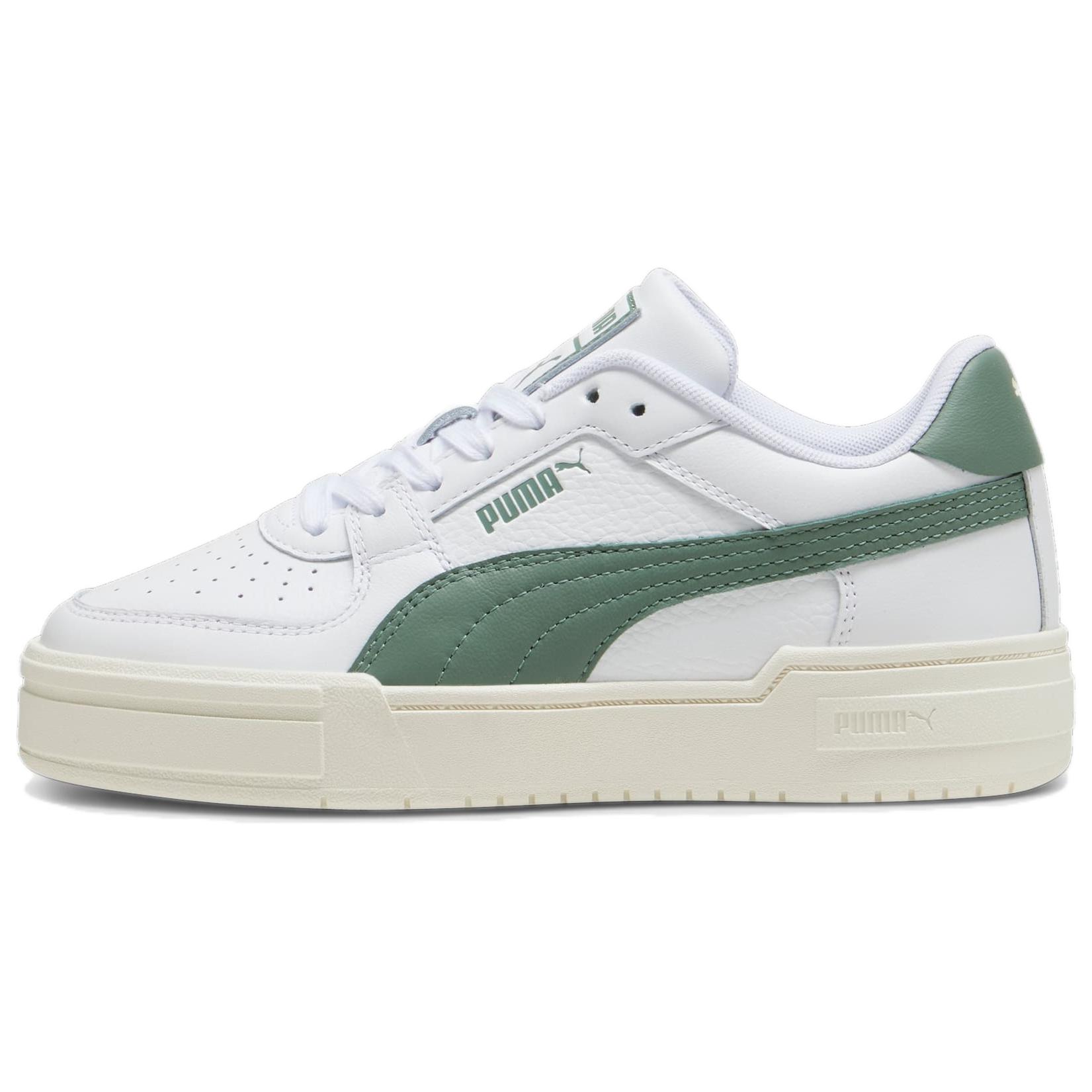 Кроссовки унисекс PUMA Ca Pro Low Top бело-зелёные, 36 EU