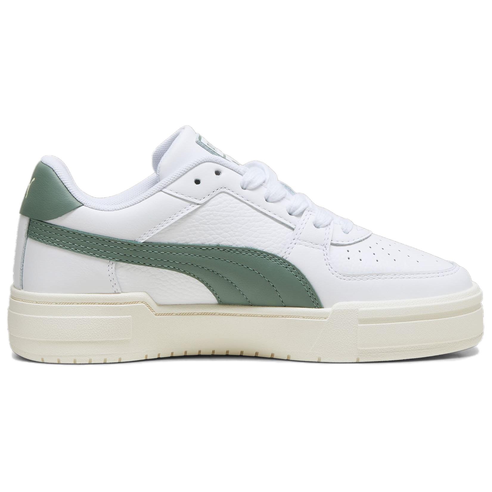Кроссовки унисекс PUMA Ca Pro Low Top бело-зелёные, 36 EU