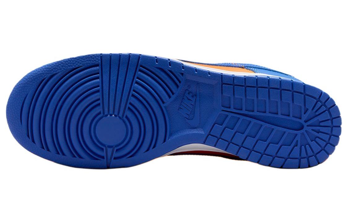 Кеды мужские Nike Dunk Low Knicks, синие, оранжевые, 44 EU