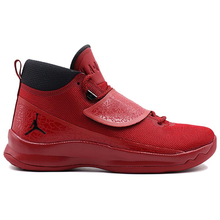 Кроссовки мужские Air Jordan Super.fly 5 Po X красные, 42.5 EU