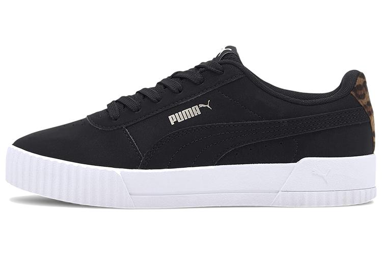 Спортивные кеды женские PUMA Carina Leo H черные, 35.5 EU