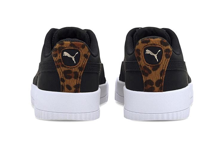 Спортивные кеды женские PUMA Carina Leo H черные, 35.5 EU