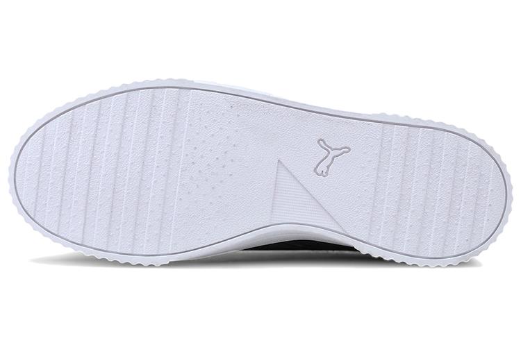 Спортивные кеды женские PUMA Carina Leo H черные, 35.5 EU