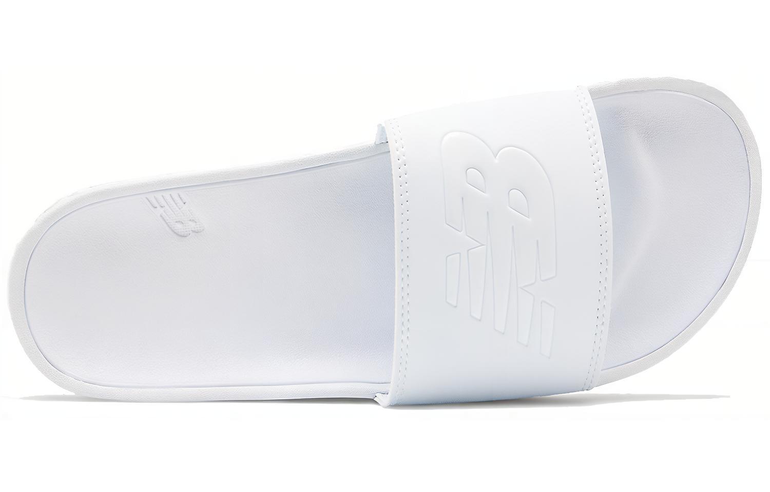 Шлепанцы женские New Balance 200 Slide белые, 35 EU