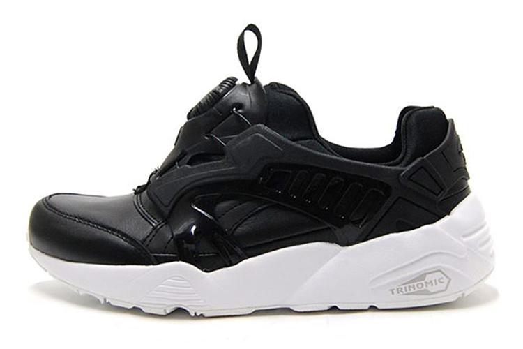 Кроссовки унисекс PUMA Disc Blaze Leather черные/белые