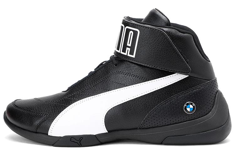 Кроссовки мужские PUMA Bmw M Motorsport Kart Cat III Mid черные, 42 EU