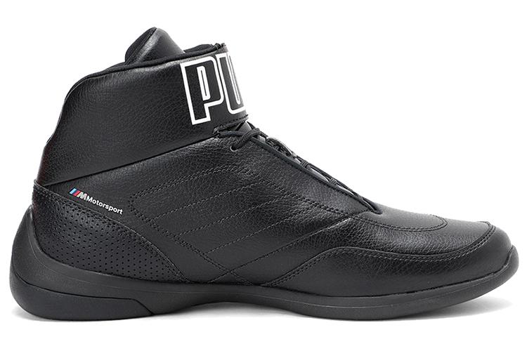 Кроссовки мужские PUMA Bmw M Motorsport Kart Cat III Mid черные, 42 EU