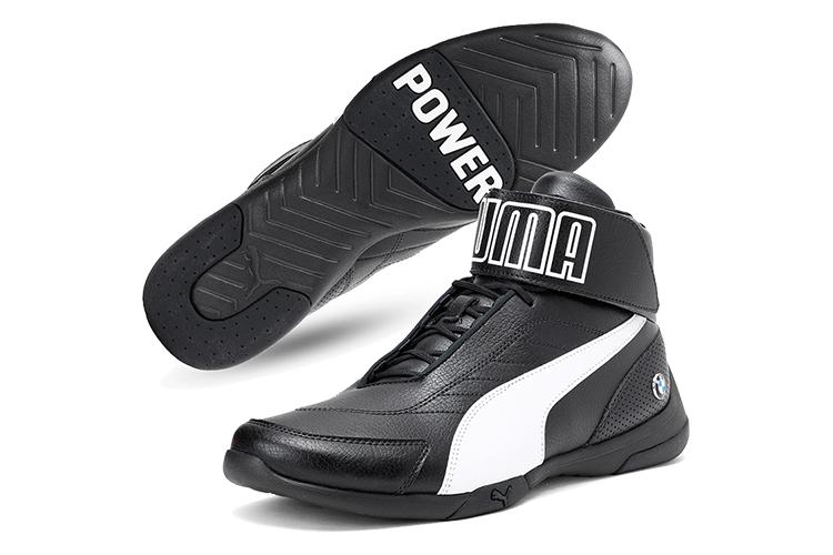 Кроссовки мужские PUMA Bmw M Motorsport Kart Cat III Mid черные, 42 EU