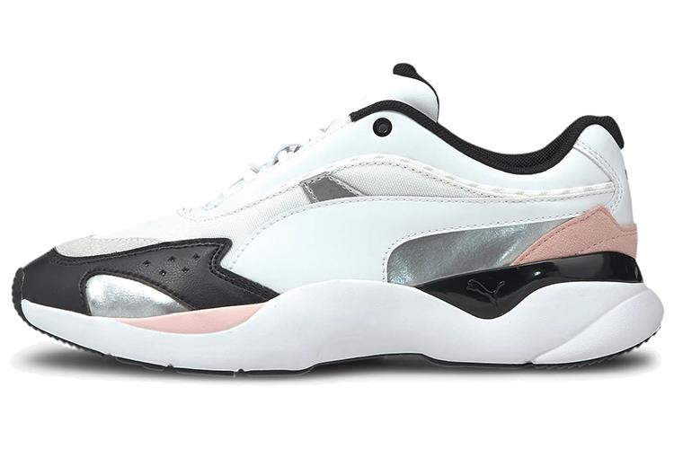 Кроссовки женские PUMA Lia Fs Low белые, черные, серебристые