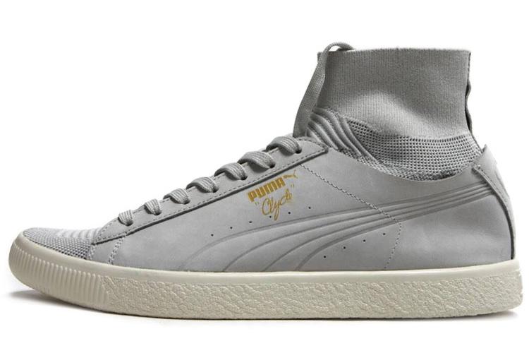 Кеды мужские PUMA Clyde Sock Select серые, 44 EU