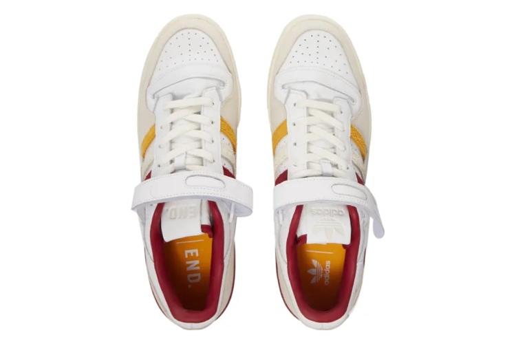 Кроссовки унисекс Adidas END. X Forum Low varsity burgundy, 42 2/3 EU