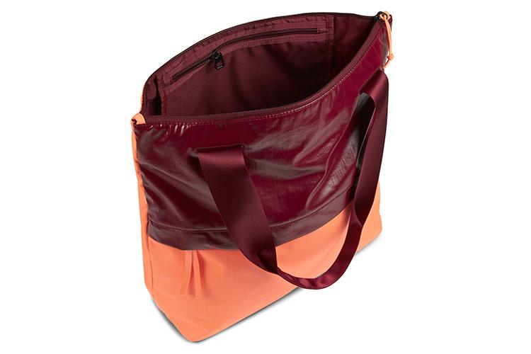 Сумка женская Nike BA6171-638 темно-бордовая/ярко-оранжевая