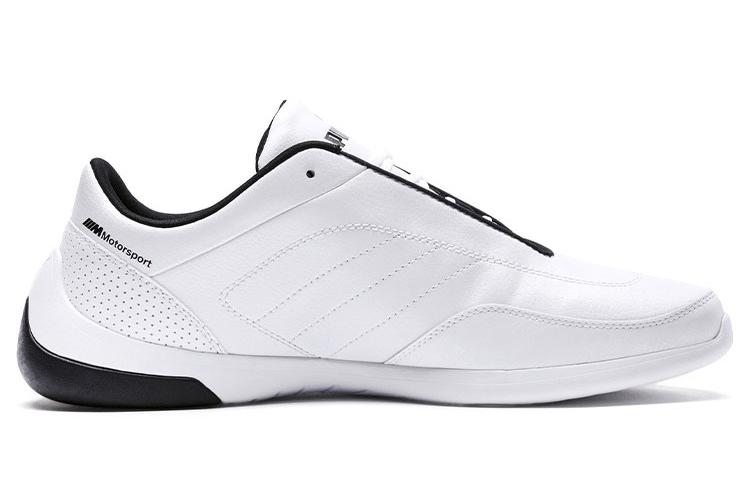 Кроссовки мужские PUMA Bmw M Motorsport Kart Cat Iii белые/черные, 41 EU