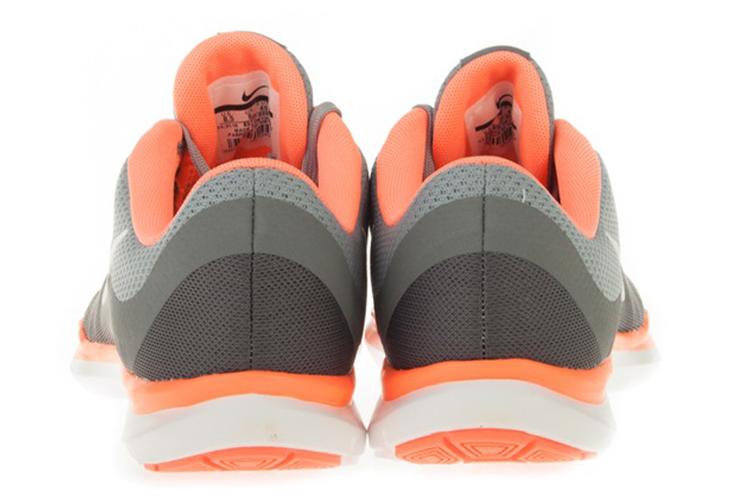 Кроссовки женские Nike Flex Trainer 6 серые, оранжевые, белые, 36 EU