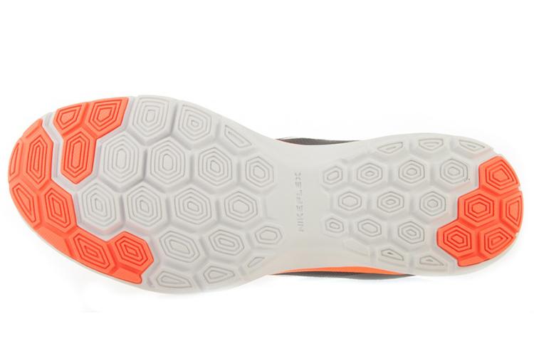 Кроссовки женские Nike Flex Trainer 6 серые, оранжевые, белые, 36 EU