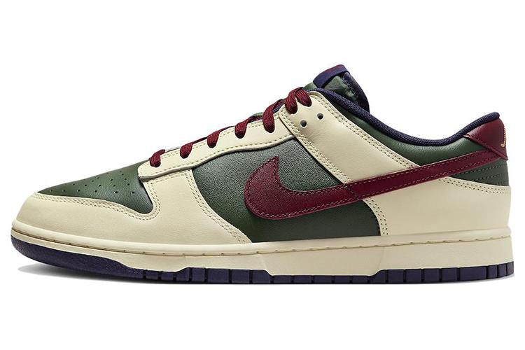 Кеды мужские Nike Dunk Low Dragon Ball белые и зелёные, 45 EU