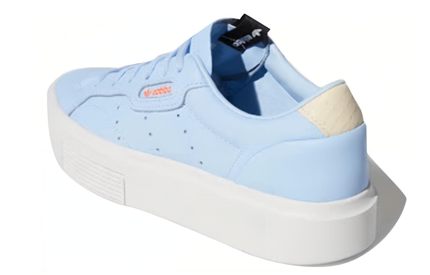 Кеды женские Adidas Originals Sleek Super синий, 39 1/3 EU